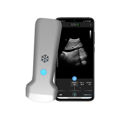 comprar Scanner de ultrassom convexo portátil sem fio de 179 mm | Processamento de imagem GPU | Sonda de ultrassom WiFi portátil com certificação CE online manufacture