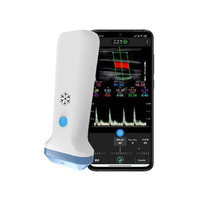 comprar Scanner de ultrassom portátil linear sem fio | Sonda portátil de ultrassom Doppler colorido de 4 / 8,3 / 12 MHz online manufacture