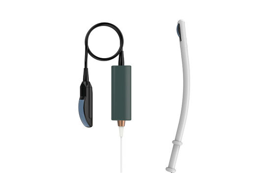 comprar Do ultrassom Handheld retal linear da ponta de prova da curva máquina veterinária 3.5MHz 80mm online manufacture