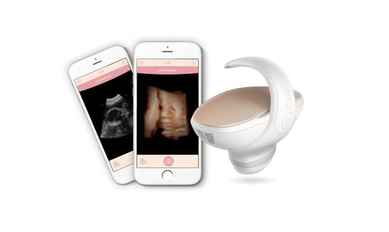 comprar Scanner de ultrassom fetal portátil 3D/4D aprovado pela CESolução portátil de imagem de gravidez com sonda convexa grande angular de 60° online manufacture