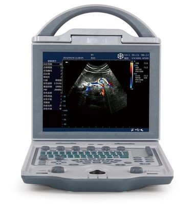 comprar 10,4 de” máquinas portáteis do ultrassom do ultrassom veterinário da exposição diodo emissor de luz para os suínos 4.5KG online manufacture