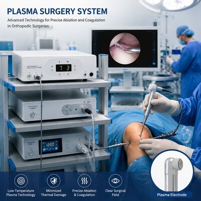 comprar Sistema de Cirurgia de Plasma Artroscópico Minimamente Invasivo de Baixa Temperatura com Temperatura de Trabalho de 40-70 °C para Eletrodo Cirúrgico de Plasma RF online manufacture