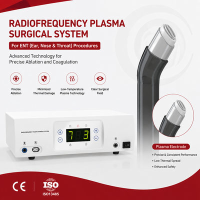 comprar Sistema de cirurgia de plasma otorrinolaringológico para tratamento de ronco | Gerador de RF Coblation de baixa temperatura com varinha de plasma descartável online manufacture