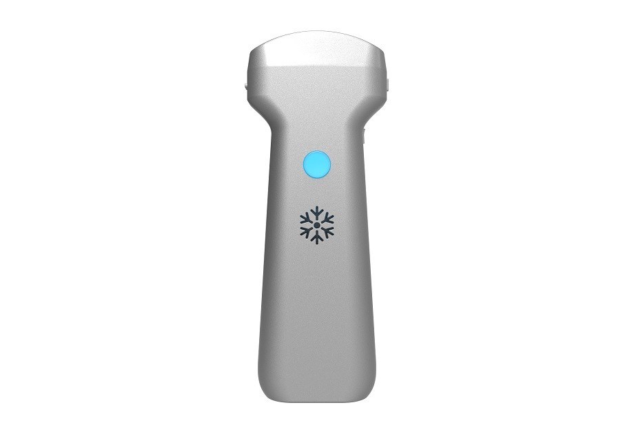 Scanner de ultrassom convexo portátil sem fio de 179 mm | Processamento de imagem GPU | Sonda de ultrassom WiFi portátil com certificação CE