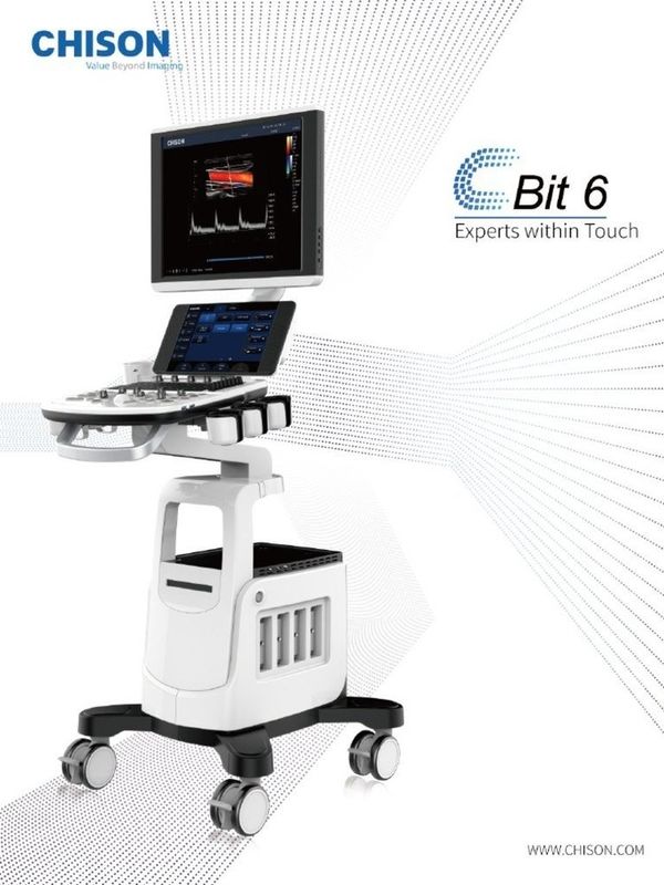 Máquina cardíaca profissional CBit 6 do ultrassom de Doppler Chison da cor
