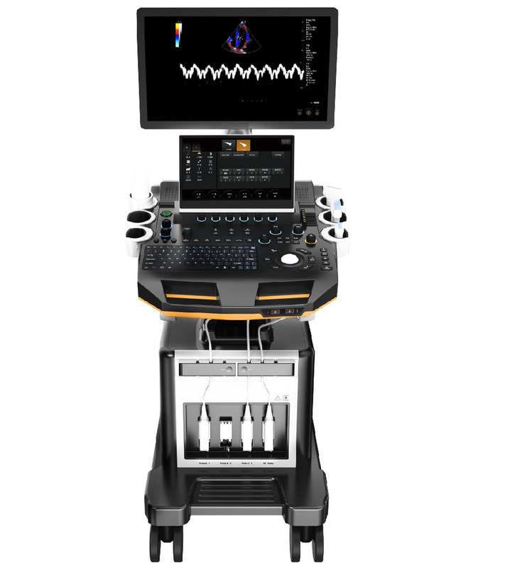Máquina veterinária de ultrassom Doppler colorido 3D / 4D Sistema profissional de imagem para animais pequenos com LCD de 21,5 ''