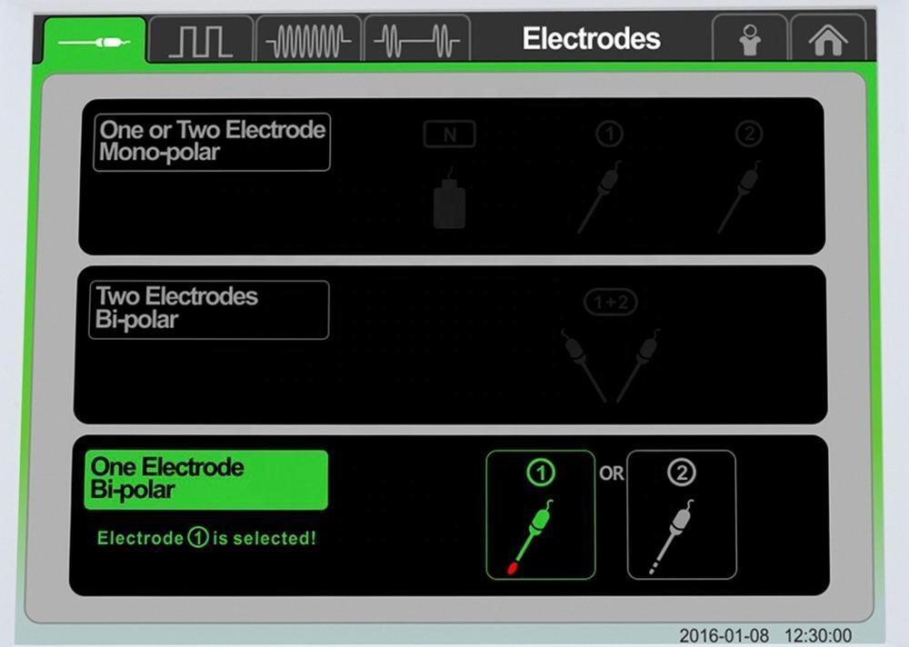 Sistema de gerenciamento eletrocirúrgico de alta frequência da dor do gerador do CE da lesão MDR do RF de 2 canais