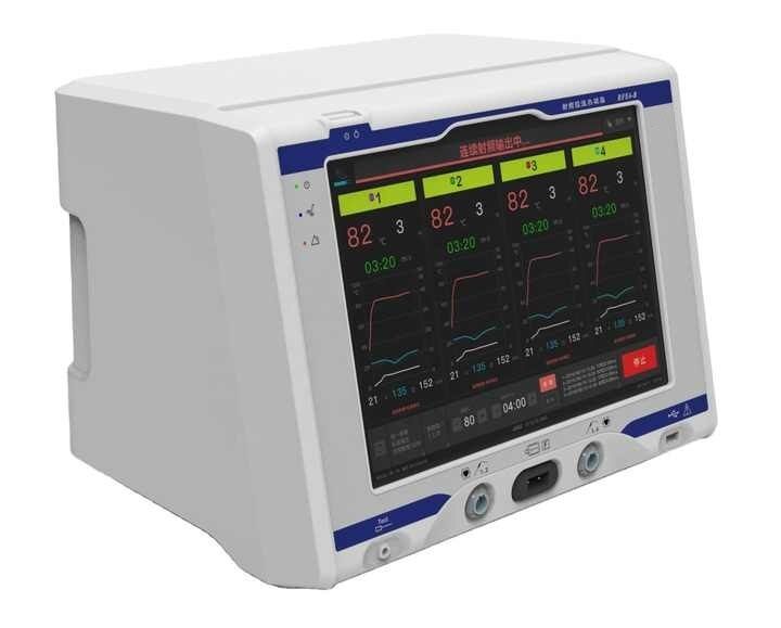 Gerador de lesões de RF 4-CH com toque de cristais líquidos TFT e controle inteligente automático para marcação Neuro CE