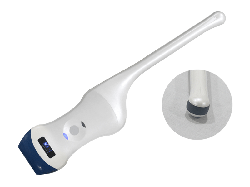 Sonda de ultrassom linear sem fio de 128 elementos com imagem transvaginal para orientação de agulhas e saúde feminina