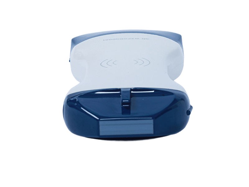 Scanner de ultrassom sem fio de cabeça dupla com sonda linear de alta frequência para colocação de PICC e acesso vascular