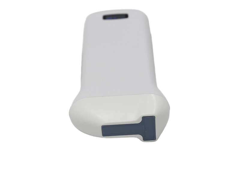 Scanner de ultrassom linear de alta frequência sem fio com orientação de agulha dentro e fora do plano para bloco de nervo
